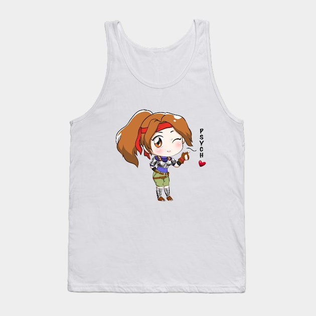 Jessie Rasberry CHIBI Edit Tank Top by chibibyjean